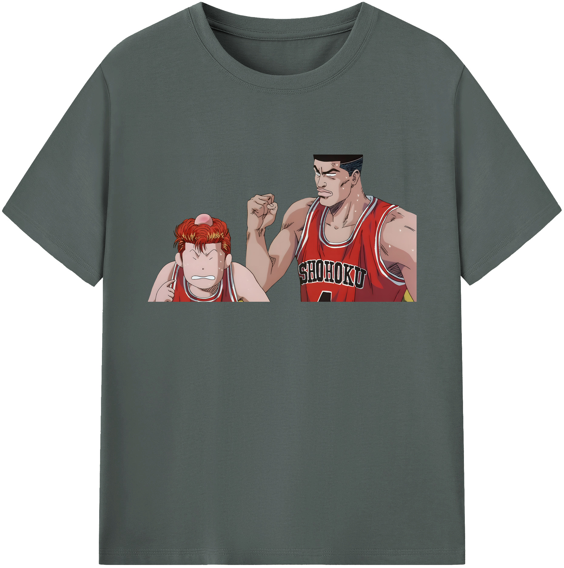 （画像用） SLAM DUNK／スラムダンク 綿100％ メンズ半袖Tシャツ｜肌触りやわらか＆通気性